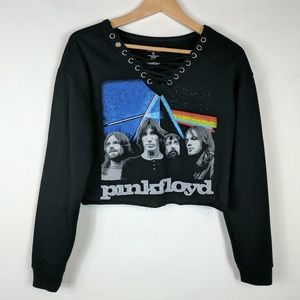 Pink Floyd | Cropped band graphic sweatshirt S